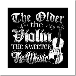 Lonesome dove: The older the violin the sweeter the music Posters and Art